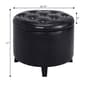 Convenience Concepts Designs4Comfort Round Storage Ottoman - image 3