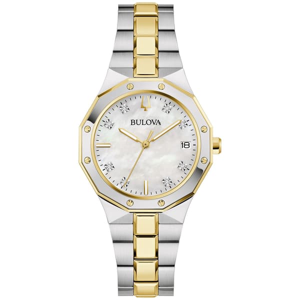Womens Bulova Prestige Diamond Accent Watch - 98P234 - image 
