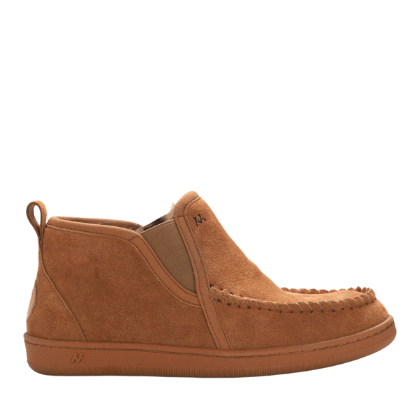 Mens Mykos Brandon Suede Boot Slippers - image 