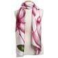 Womens Renshun Purple Floral Oblong Scarf - image 2