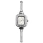 Womens Shiny Silver Metal Bracelet Analog Watch - 15062S-07-B28 - image 1