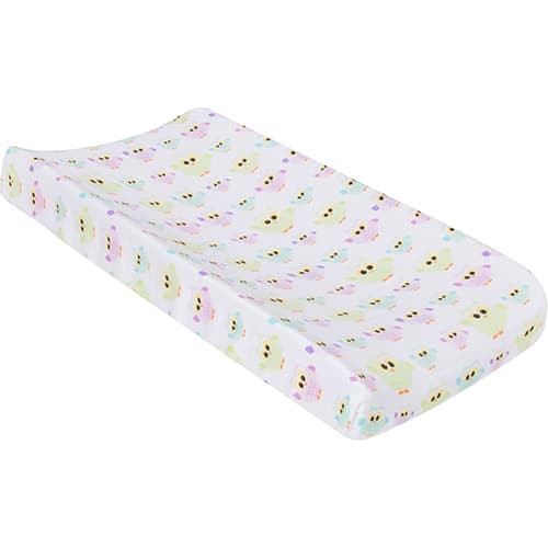 MracleWare Changing Pad Cover - Owls - image 