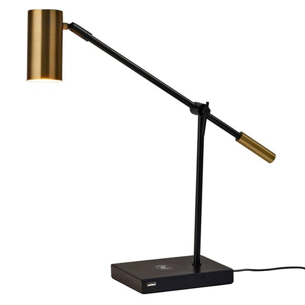Adesso Collette Charge LED Desk Lamp