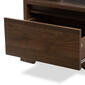 Baxton Studio Burnwood 1 Drawer Nightstand - image 9