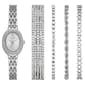 Womens Folio Silver Dial Watch/Bracelet Set - FMDFL2079 - image 1