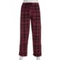 Mens Architect&#40;R&#41; Plaid Rolled Fleece Sleep Pants - Red/Black - image 1