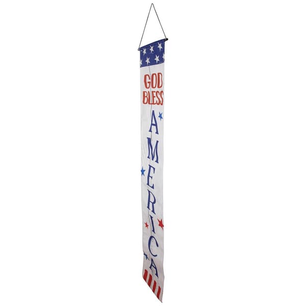 Northlight Seasonal Stars and Stripes Door Banners - Set of 2