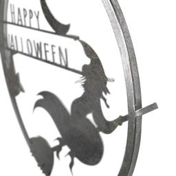 Northlight Seasonal 17in. Flying Witch Happy Halloween Wall Sign