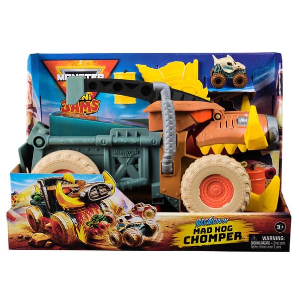 Spin Master Monster Jam Megalodon Mad Hog Chomper