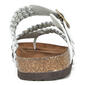 Womens White Mountain Hayleigh Comfort Braided Footbed Sandals - image 4
