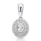 Nova Star(R) 1/2ctw. Lab Grown Diamond Oval Pendant w/ Chain - image 1