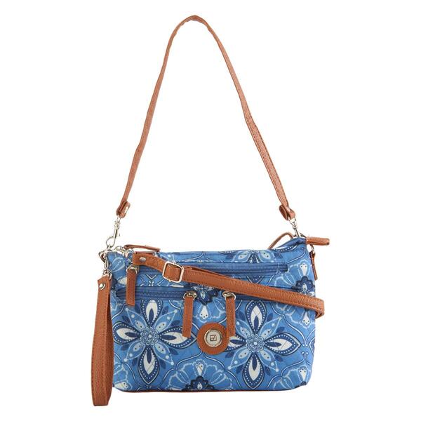 Stone Mountain Denim Quilted 4 Bagger Crossbody - image 