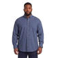 Mens Big & Tall Architect(R) Long Sleeve Cross Hatch Button Down - image 1