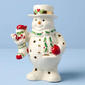 Lenox(R) Happy Holly Days Snowman & Stocking Lit Figurine - image 1