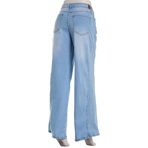 Juniors Gogo Jeans High Rise Wide Leg Jeans