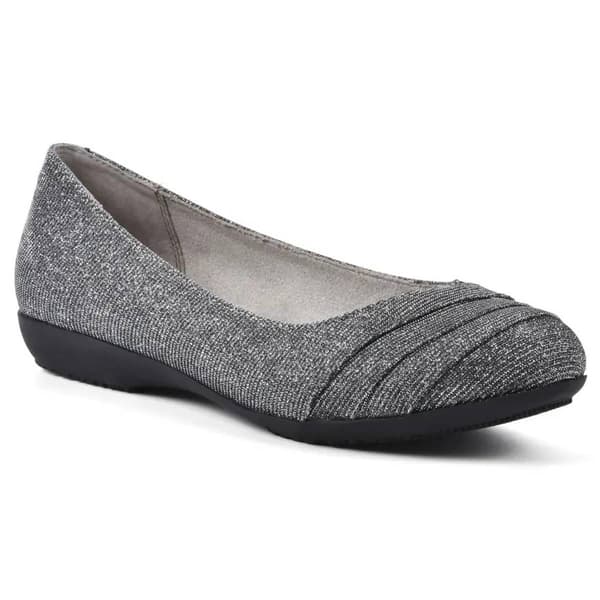 Womens Cliffs by White Mountain Clara Glitter Fabric Flats - image 