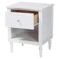 Baxton Studio Roni Modern White Wood 1-Drawer Nightstand - image 2