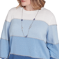 Plus Size Alfred Dunner Lake Victoria Ombre Colorblock Sweater - image 5