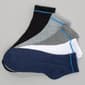 Mens Born(R) 5pk. Half Cushion Quarter Socks - Blue - image 1