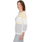Petite Alfred Dunner Al Fresco Color Block 3/4 Sleeve Sweater - image 4