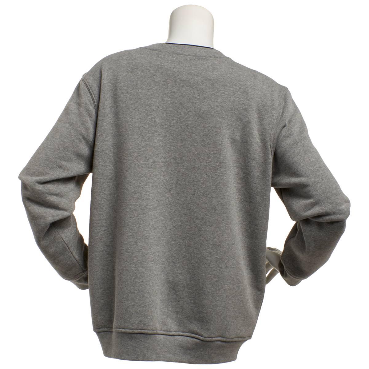 Petite Hasting & Smith Folk Art Floral Spray Fleece Sweatshirt