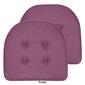 Sweet Home Collection Solid U-Shaped Memory Foam Chair Cushions - image 14