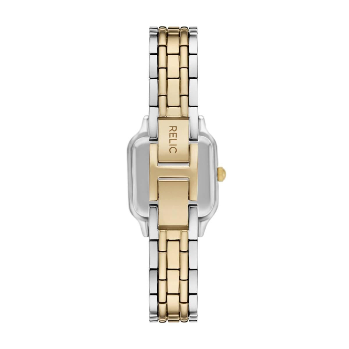 Womens Relic Two-Tone Mother of  Pearl Watch - ZR12682