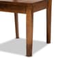 Baxton Studio Anesa Walnut Brown Finished Wood 5pc. Dining Set - image 6