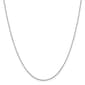 Gold Classics&#40;tm&#41; .9mm. 14k White Gold Cable Chain Necklace - image 1