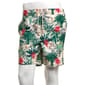 Mens Hawaiian Authentics Island Post Card Swim Trunks - Pearl - image 1