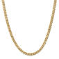 Mens Gold Classics&#8482; 5.75mm. 14k Gold Beveled Curb Chain Bracelet - image 2