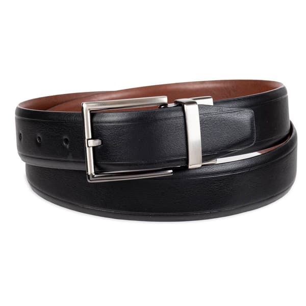 Mens Kenneth Cole&#174; Reaction&#8482; Embossed Stripes Reversible Belt