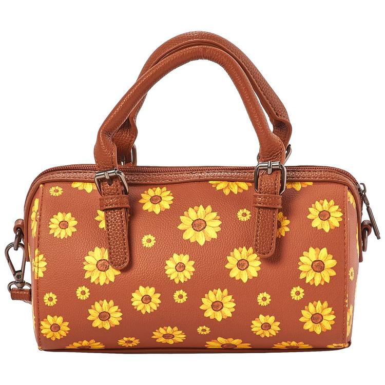 Wrangler Sunflower Bowler Satchel