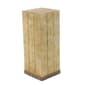 9th & Pike&#174; Brown Wood Rustic Pedestal Table - Set of 3 - image 5