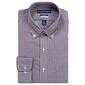 Mens Preswick & Moore Regular Fit Stretch Dress Shirt - Blue/Red - image 1