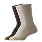 Womens Gold Toe&#40;R&#41; 3pk. Ultra Soft Verona Crew Socks - image 1
