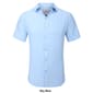 Mens Tom Baine Slim Fit Short Sleeve Dress Shirt - image 2