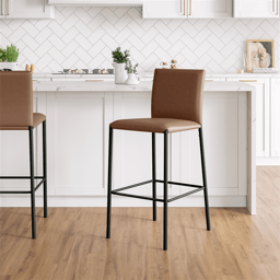 HH2 Home Bronte Upholstered Adjustable Height Stool
