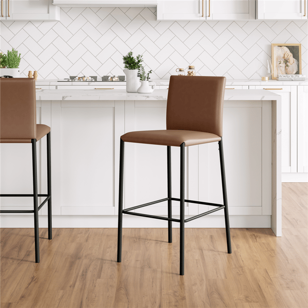 HH2 Home Bronte Upholstered Adjustable Height Stool