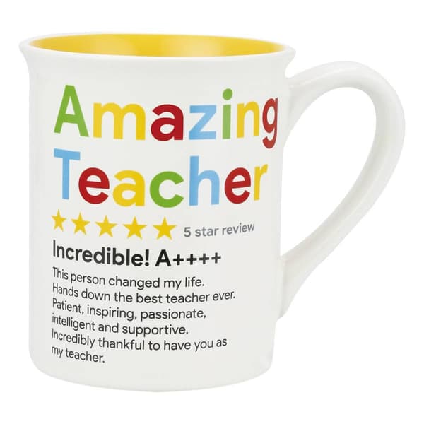 Our Name Is Mud 5 Star Teacher Mug