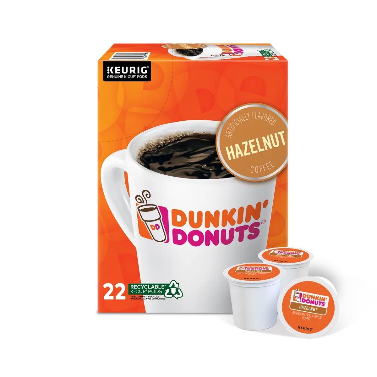 Keurig® Dunkin’ Donuts® Hazelnut K-Cup® - 22 Count