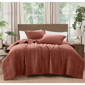 Brooklyn Loom Matte Cotton Velvet Box Stitch 3pc. Quilt Set - image 1