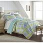 Shavel Home Products Seersucker Comforter Set - Summer Plaid - image 1