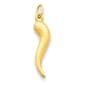 Gold Classics&#40;tm&#41; 14kt. Gold Italian Horn Charm - image 1