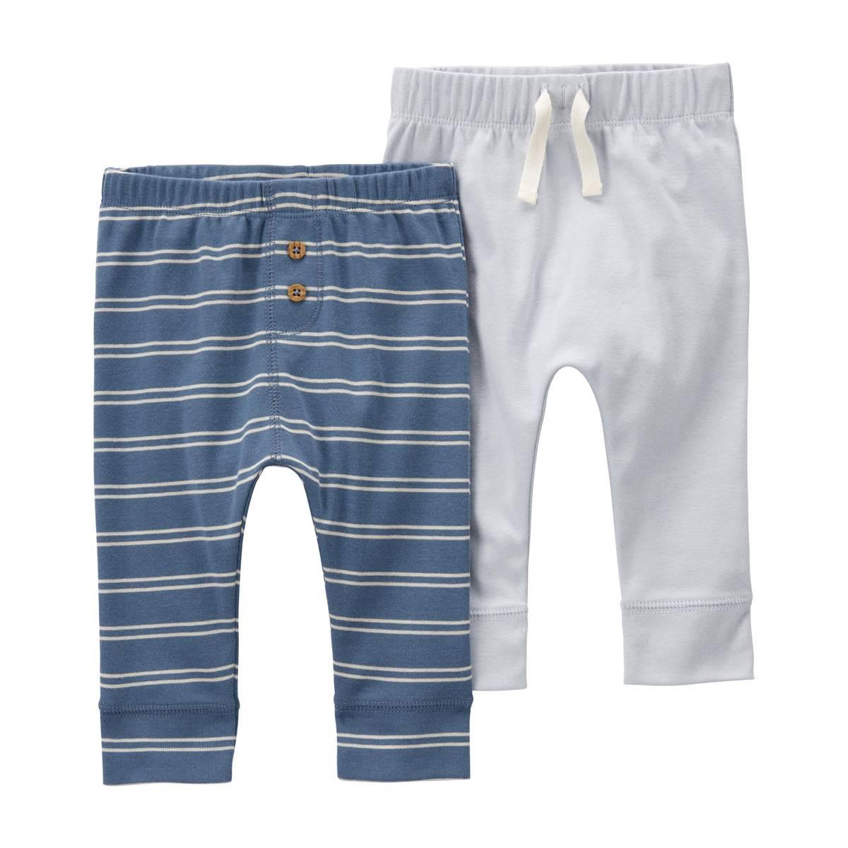 Baby Boy (NB-24M) Carter’s® 2pk. Cozy Stripe Pants