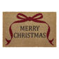 VCNY Home Merry Christmas Bow Outdoor Coir Doormat - image 1