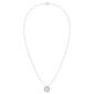 Nova Star(R) Sterling Silver 1ctw. Lab Grown Diamond Halo Pendant - image 1