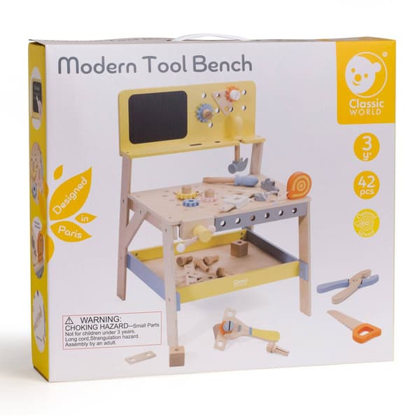 Classic Toy Wood Workbench