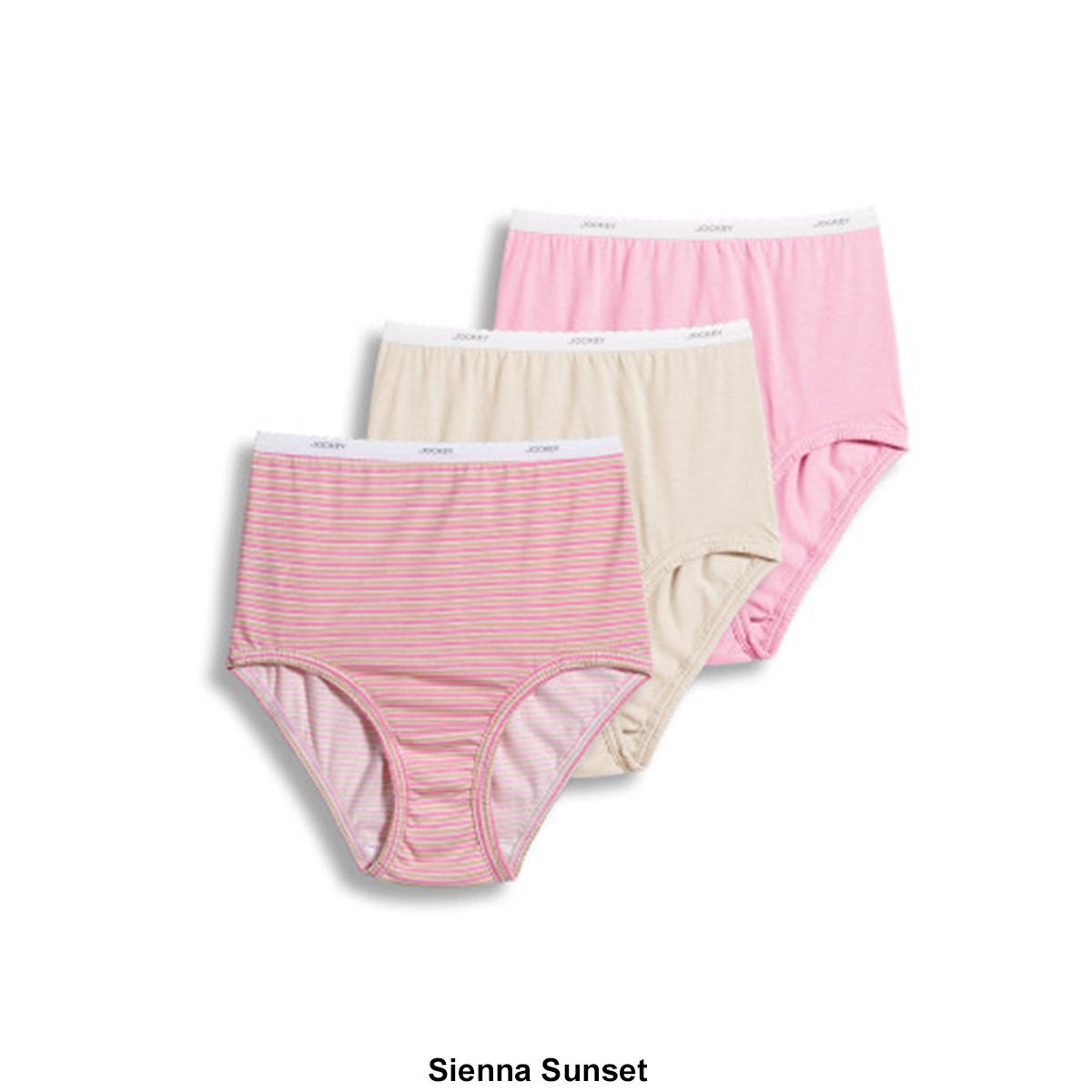 Womens Jockey® Classics 3pk. Brief Panties 9482