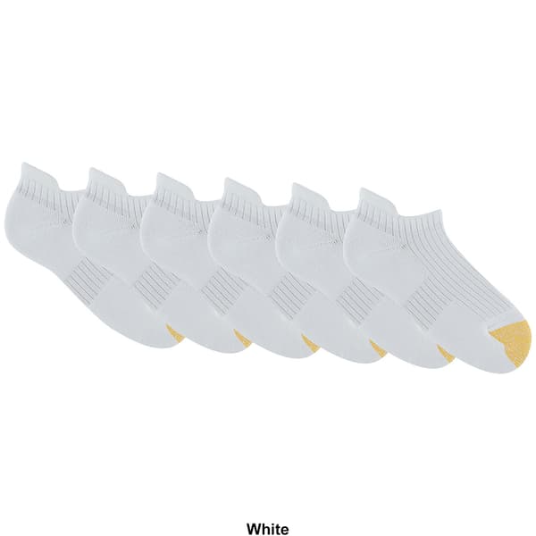 Womens Gold Toe&#174; 6pk. Everyday Tab Liner Socks